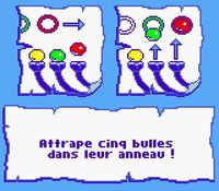 une photo d'Ã©cran de Barbie - Chasse au Tresor Sous-Marine sur Nintendo Game Boy Color